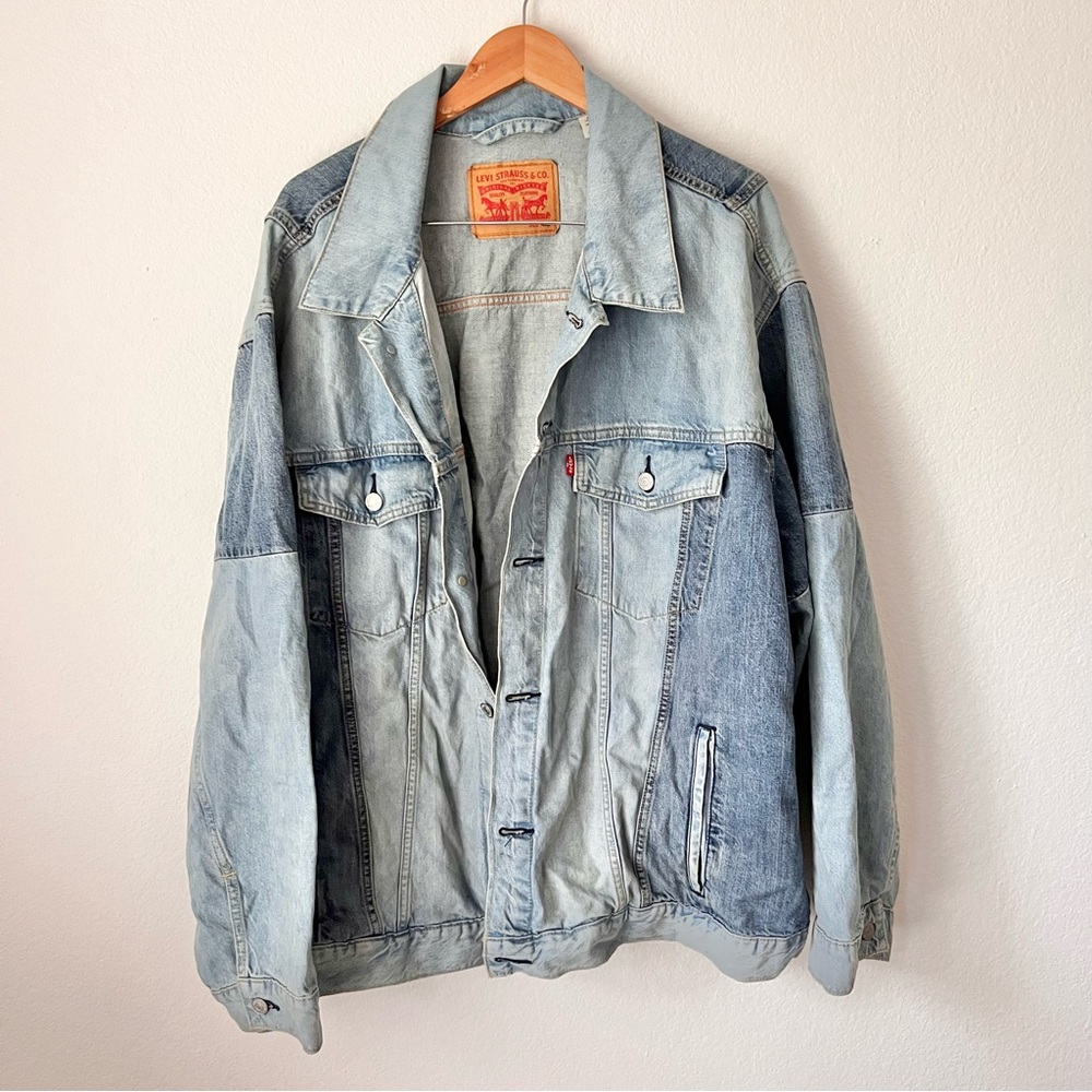 Levi’s Reworked Patchwork Denim Jacket Sz 4X